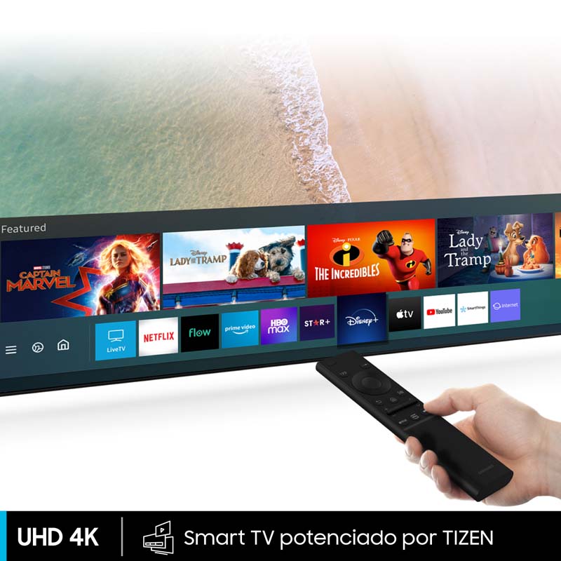 SAMSUNG 50 Class TU690T Crystal UHD 4K Smart TV powered by Tizen  UN50TU690TFXZA